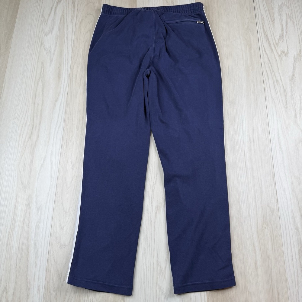 Polo Ralph Lauren Blue Striped Drawstring Cotton Athletic Sweat Pants Men Medium - Picture 13 of 14